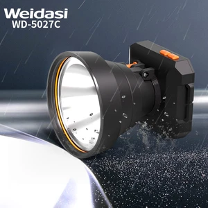 Manufacturer Wholesale Head Light Flashlight Rechargeable LED Headlight Headlamp for Camping Hiking
