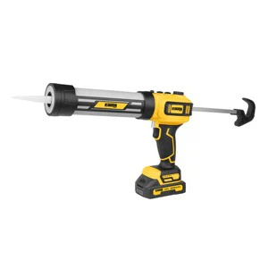 Electric Silicone Cordless Caulking Gun with LED Light Adjustable Speed for Filling, Sealing, Repair