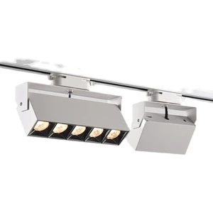 48V Magnetic Aluminum Non-Glare LED Track Light 4000K Modern Energy Saving Lamp for Villa