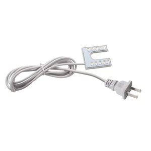 LED Sewing Machine Light Magnetic Mounting Base Working Gooseneck Lamp 110-265V EU/US Plug for Lathes,Drill Presses,Workbenches