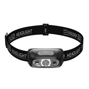 New Mini COB Powerful Portable Wave Sensing Rechargeable 3 Modes ABS Body Torches Tactical Headlight Flashlights LED Headlamp