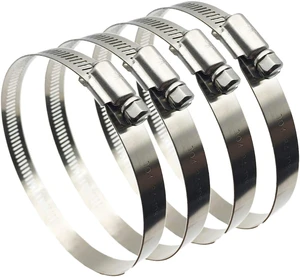 OEM Pipe Hose Clamp Heavy Duty Hose Clip Heavy Duty Gas Hose Clip Stainless Steel Pipe Clip Pipe Air Clamp
