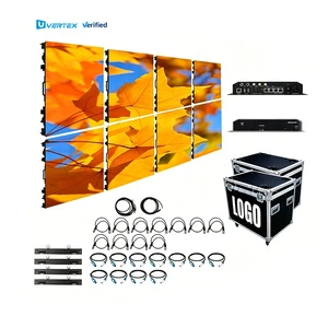 4x3 Meter Splicing LED Module 500x1000 mm P3.91 LED Sign Easy Install LED Video Wall LED Advertising Screen Panel