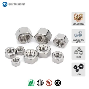Black Oxide Carbon Steel Hex Nut DIN934 Metric M6 M8 M10 M12 Hexagonal Nuts Fasteners for Machinery Industry