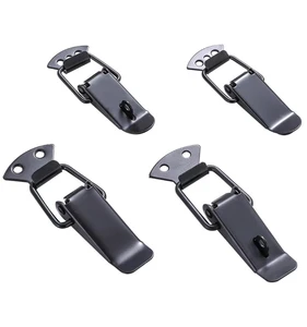Durable Performance SUS304 Black Polish Safety Protection Tool Box Panel Toggle Latch Lock