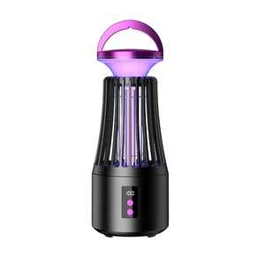 Rechargeable LED Mosquito Killer Lamp USB Powered Night Light Portable Insect Zapper Indoor Outdoor Pest Control