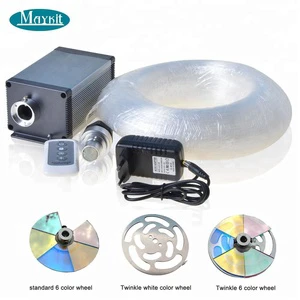 Custom Fiber Optical Starry Sky Lighting 188pcs Optical Fiber Cable Light for Ceiling