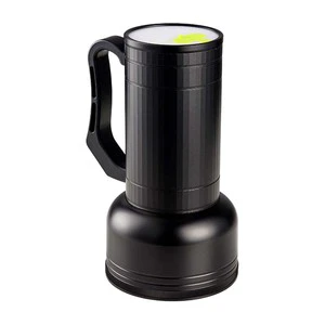 LED Searchlight High-power Charging Night Patrol Flashlight Outdoor Camping Search Light