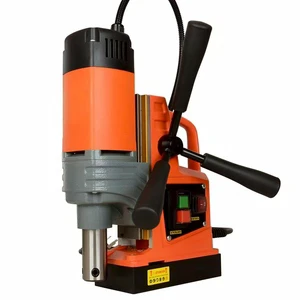 Industrial Bench Drilling Machine Magnetic Drill 16mm 1400W High Torque Motor 220V Magnetic Base Annular Cutter Easy