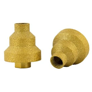 M10 M14 Diamond Chamfer Core Drill Bits Hole Saw Tile Marble Concrete Reamer Masonry Well Drilling Construction Vacuum Brazed