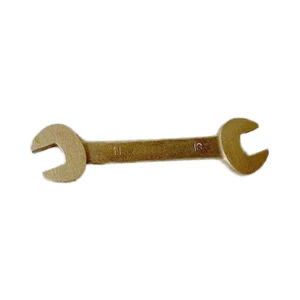 Oak Brand High Quality 19*20mm Double Open End Wrench Non-Sparking Tools Aluminum Bronze OEM Acceptable Metric Measurement