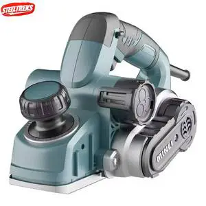 Electric Hand Planer 15000 RPM 3 1 4 Inch Blade 1 4mm Depth Adjust For Woodworking And Door Trimming