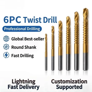 Wholesale Multi-Functional Serrated Drill Bits Made Premium Steel Wood Countersinking Grooving Drill Bits