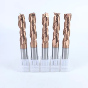 2 Flute Solid Carbide Radius Long End Mill Tool Round Nose Milling Cutter Precision Metal Cnc Tools for Wood Cutting Machine