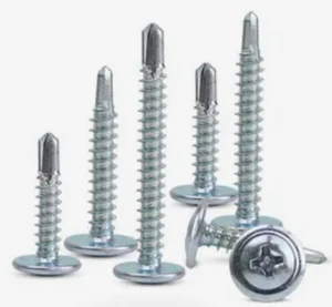 Zine Plated Pan Head Lead Thumb Chipboard Roof Black A4 Stainless Steel Deck Plastic Mdf Concrete Self Drilling Screw Cap Nut
