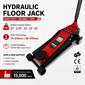 Stable And Durable Double Pump Car Lifting Repair Hydraulic Floor Jack