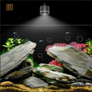 Zaohetian Adjustable Timed Dimming Aquarium Goldfish Downlamp 100W Super Bright And Brightening RBG Aquarium Light