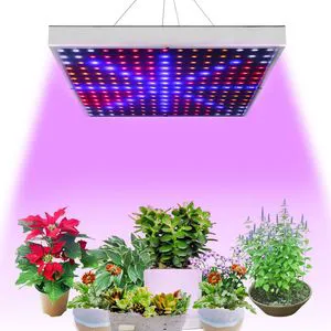 225 LED Full Spectrum Hanging Grow Light Lamp Indoor Plant Grow LED Lamp High Efficiency for Indoor Garden Greenhouse Home Use