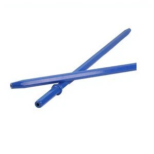 H22 711 24.6kg Taper Carbide Drill Pipe 12 Degree Forged Processing for Coal Mining Machine Parts