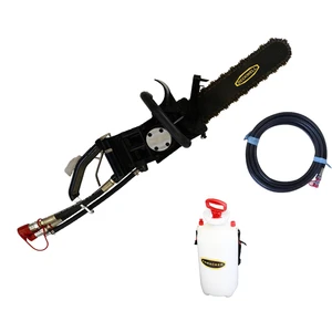 Deckwell DS12 Efficient Hydraulic Diamond Chain Saw Stainless Steel for Concrete/Asphalt/Hard Rock Cutting Superior Performance