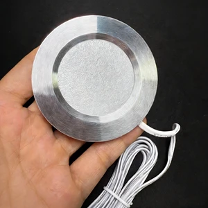 68MM 3W Kitchen Led Under Cabinet Lights Mini 3000k 4000k 6000k Cabinet Lights 80 Led LED Cabinet Puck Light for Closet Wardrobe
