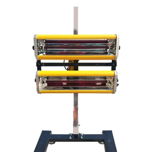 2000W Infrared Baking Lamp for Car Spray Booth High Temperature Lifting Car Care Equipment