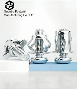 Carbon Steel Petal Expansion Screw, Flower Anchor Bolt for Hollow Brick, Gypsum Board and Thin Sheet Installation