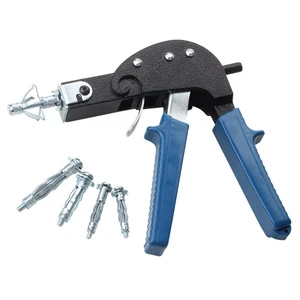 High Carbon Steel Hollow Wall Anchor Tension Gun & Expansion Screw Set for Gypsum Board M4/M5/M6 Tensioner Tool