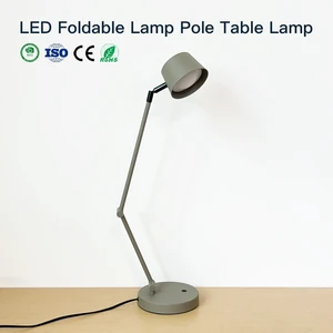 Stylish Industrial Table Lamp With Stand -Cozy Atmosphere Night Light For Cafe Dining Room 360° Rotatable Head