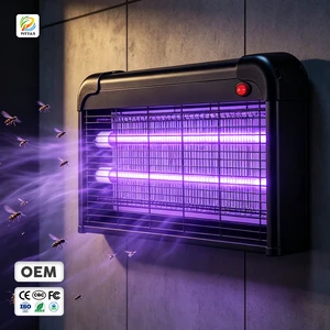 Mosquito Killer Lamp UV Mosquito Killer Plug in Bug Zapper Low Noise Insect Trap for Family Home Indoor Wholesale Use