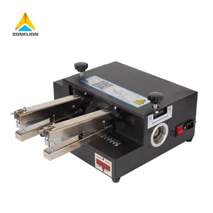 Industrial Double Head Electric Stapler Automatic Card Hanging Stapler for Packaging 220V 15kg