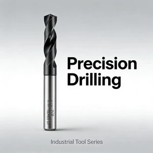 HONGXIN 753P D2-D3 135 Point Angle TiCN Coated High Speed Steel Straight Shank Powder Metallurgy Drill Bit Fujian Titanium Alloy