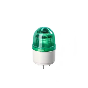 Small PC Material LED Warning Light with Exquisite Workmanship Portable Mains Powered for High Quality Factory Warehouse School