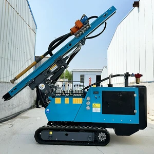 China Used Crawler Rotary Mounted Hydraulic Borehole Blast Down the Hole Hammer Rock Drill Drilling