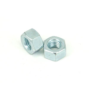 Hot Selling Zinc Plated Carbon Steel Hex Nut High Strength Standard Hexagon Head Nut Wholesale