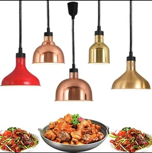 Telescopic Lamp Single-head Buffet Barbecue Lamp Food Heated Chandelier Extended and Lowered Type Food Lamp