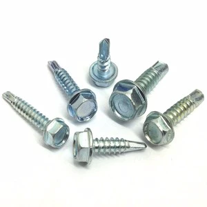 Hexagonal Head Self Drilling Screws Roofing Screws Without Washer