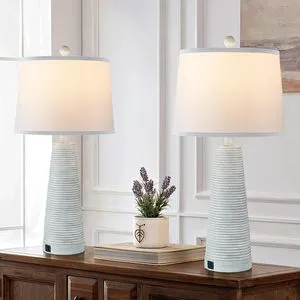 Decorative Retro Table Lamp Touch Control Rechargeable Battery Dimmable Night Light for Bedroom Bedside UL ETL Certification