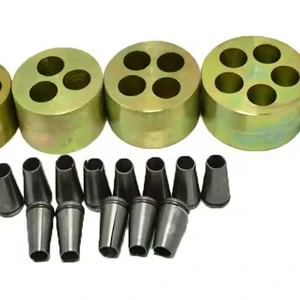 Prestressed Concrete Anchors Cable Grip Wedge for 12.7mm PC Strand