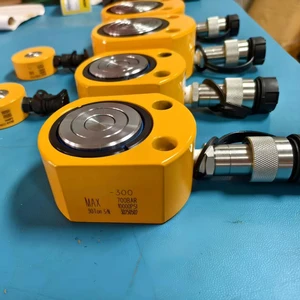 RSMB300 30 Ton CE Certified Single Acting Low Height Multistage Telescopic Hydraulic Jack Cylinders