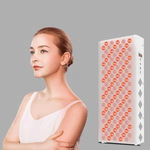 Factory Direct OEM ODM Private Label 600W LED Red Light Panel 660 850nm Infrared Device for Full Body Red Light Therapy Lamp