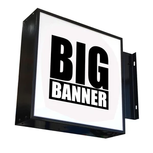 Advertising Light Boxes Hotel Acrylic Channel Letters LED Lights Custom Illuminated Outdoor Light Box Sign IP54 Office Wedding