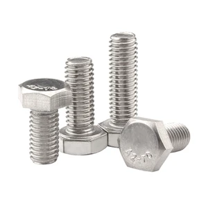 M3 M4 M5 M6 M7 M8 X 80mm Carbon Grade 8.8 10.9 Stainless Steel Hexagonal Head Bolts Nuts Zinc Plated Plain Including M10 M12 M14