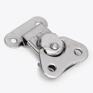 Mini Stainless Steel Material Surface Mount Twist Latch Flight Case Butterfly Latch Turn Lock Cylinder for Machinery Equipment