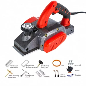 High Performance 1600W Industrial Portable Mini Electric Hand Planer Professional Power Tool for Household Woodworking 3-Year