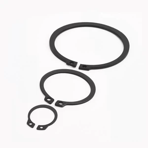 65Mn Black Shaft Retaining Rings GB894 External Circlips C-Type Open Elastic Snap Rings for Shaft M3-M450