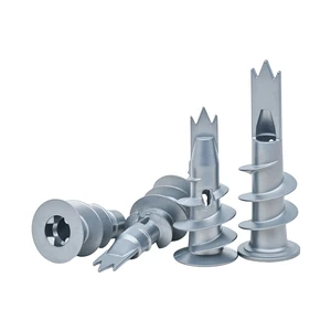 Zinc Alloy Heavy-Duty Quick Expansion Wall Anchors for Drywall, Plasterboard & Interior Fixing Solutions