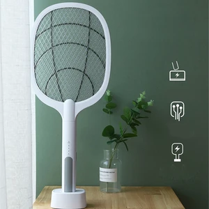 Best Rechargeable Electric Mosquito Racket Indoor/Outdoor Bug Zapper Fly Swatter with Battery Pest Control Killer