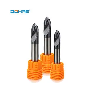 DOHRE Hot Sale Hardened Tungsten Carbide Coolant Solid Inch Metric Twist Bit Hole Drill for Metal Drilling Customizable Sizes