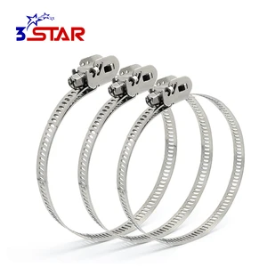 Worm Drive Quick Release Metric Stainless Steel Hose Clamp For Hose Connection
